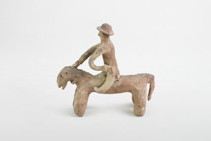 Reiterfigur aus Terrakotta, Mali, Djenné-Kultur – Mali, 13.–16. Jahrhundert