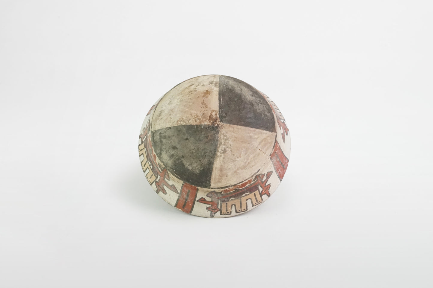 Bemalte polychrome Terrakottaschale – Costa Rica, 7. Jahrhundert