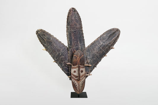 Kanuschild vom Fluss Frieda, Iniok-Dorf – Neuguinea, 19./20. Jahrhundert