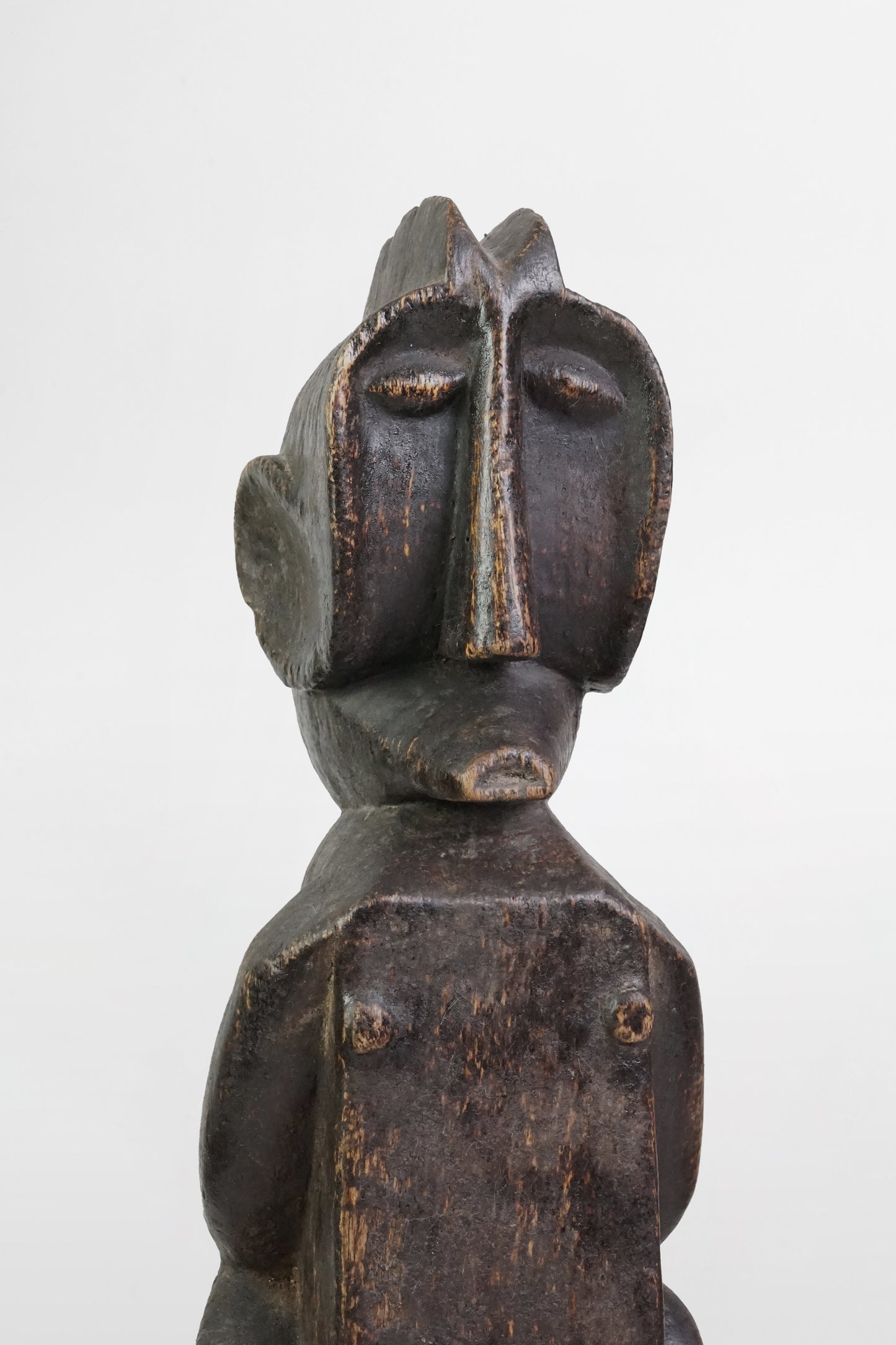 Ahnenfigur aus Holz, Luba oder Hemba – Kongo, 20. Jahrhundert