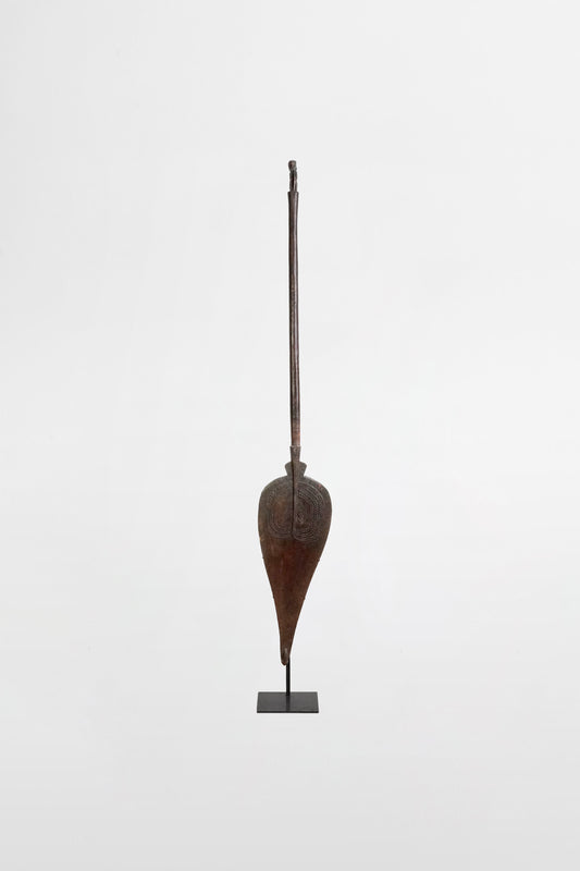 Frauenpaddel, Nordküste des Sentani-Sees – Papua-Neuguinea, 19. Jahrhundert