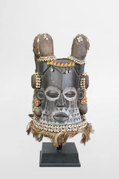 Kuba Bwoom helmet mask, Kuba (Bushoong) people – DR Congo, early 20th century
