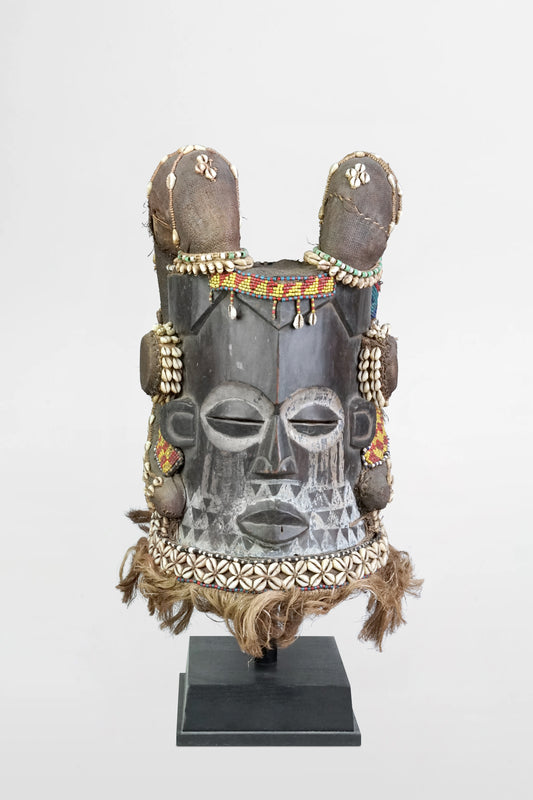 Kuba Bwoom helmet mask, Kuba (Bushoong) people – DR Congo, early 20th century