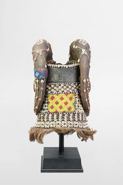 Kuba Bwoom helmet mask, Kuba (Bushoong) people – DR Congo, early 20th century