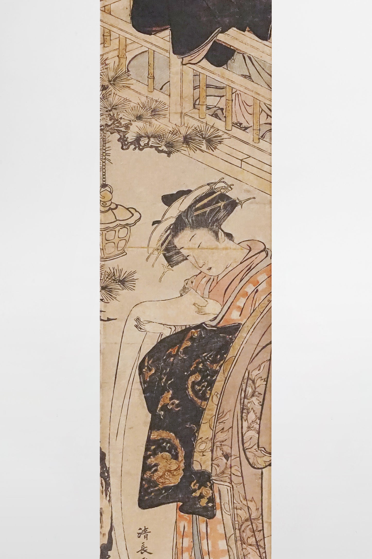 Tori Kiyonaga: Parodie auf Akt VII von Chushingur – Japan, 18. Jahrhundert