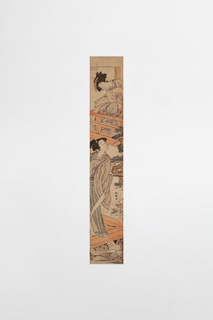 Isoda Koryusai: Zwei Kurtisanen aus Yotsumeya – Japan, 19. Jahrhundert