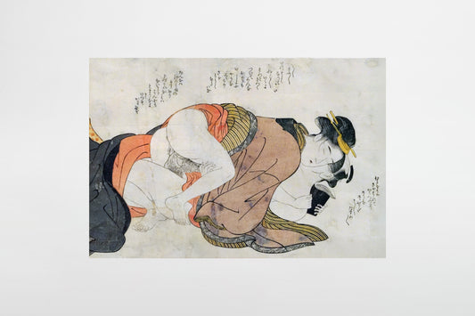 Katsukawa Shuncho: Shunga – Japan, spätes 18. Jahrhundert