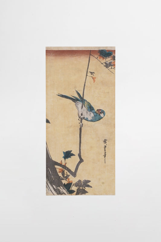 Utagawa Hiroshige: Bird on Maple Branch – Japan, mid 19th century