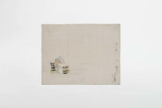 Kawanabe Kyōsai (zugeschrieben): Blatt aus einer Skizzenbuchserie (Nr. 71) – Japan, 19. Jahrhundert