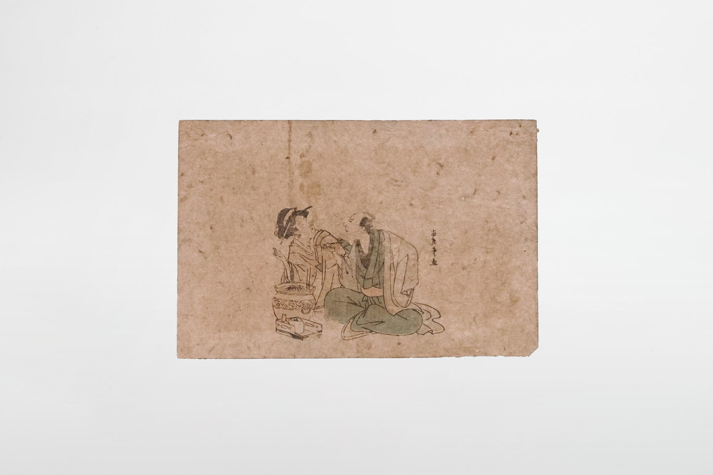 Gespräch bei Weihrauch – Japan, frühes 19. Jahrhundert