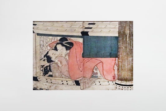 Katsushika Hokusai: Sehnsucht nach Liebe; Shunga – Japan, ca. 1814