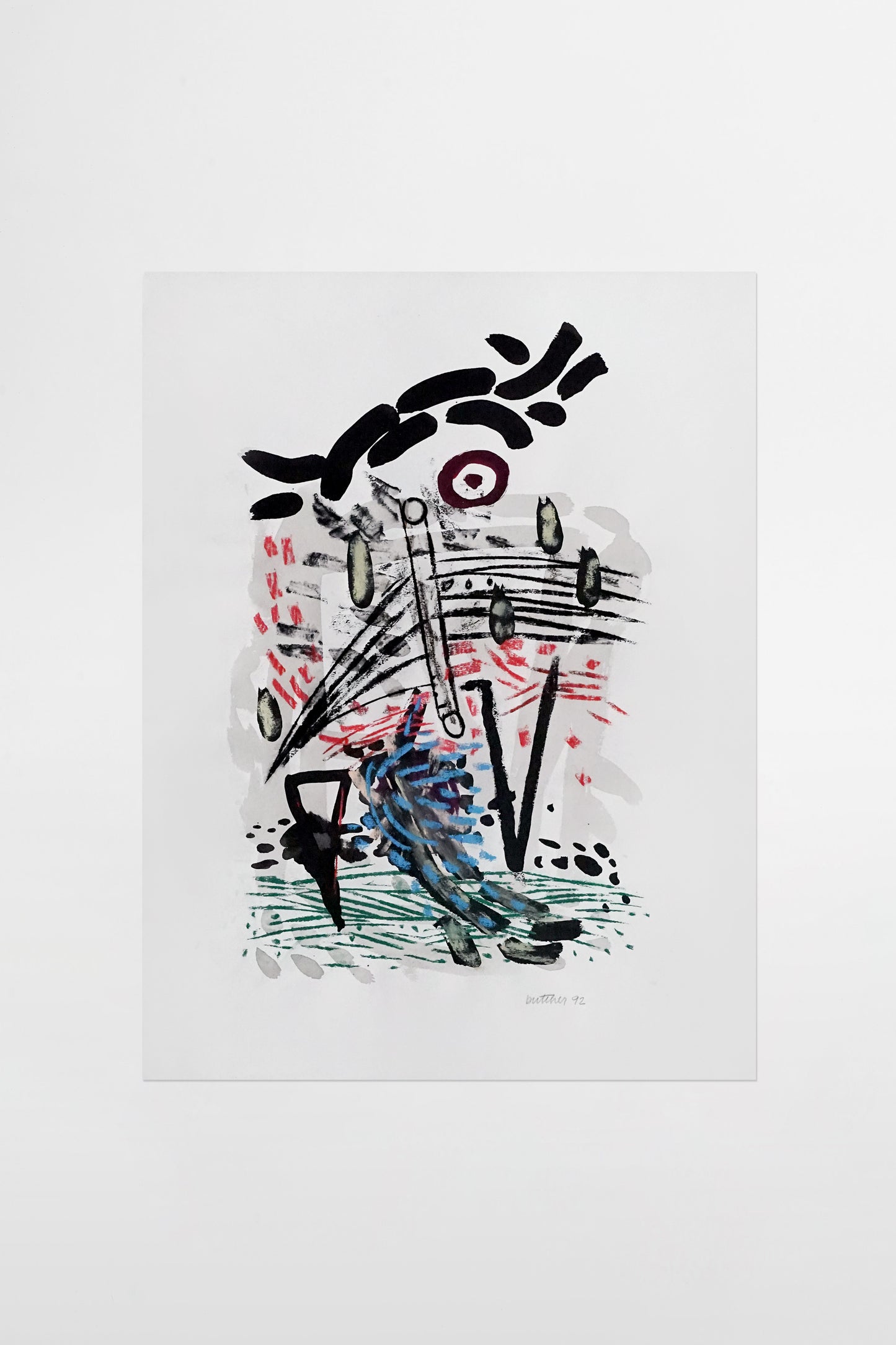 Daniel Butcher: Abstrakte Komposition – Kanada, 1992