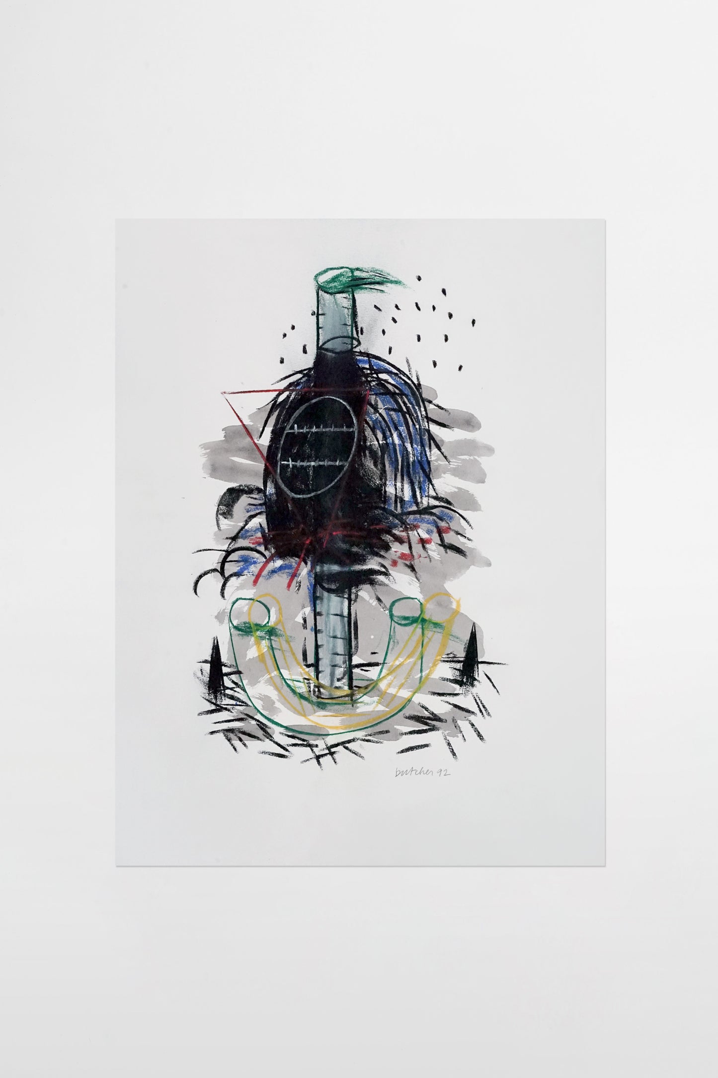 Daniel Butcher: Abstrakte Komposition – Kanada, 1992