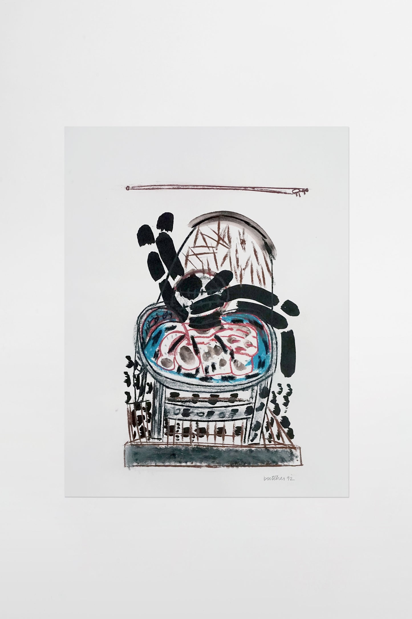 Daniel Butcher: Abstrakte Komposition – Kanada, 1992