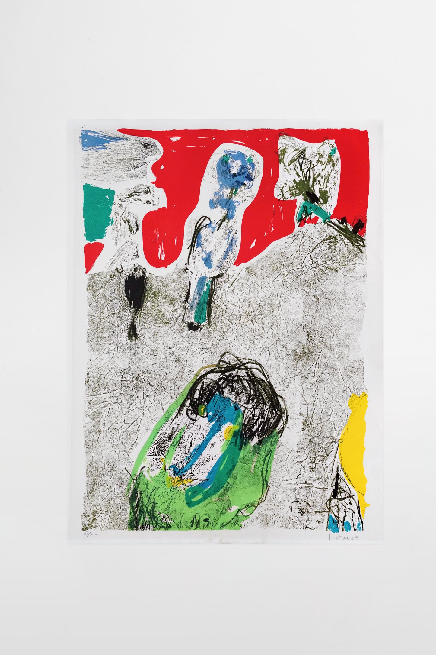 Asger Jorn: La vallée du charme – Frankreich, 1969