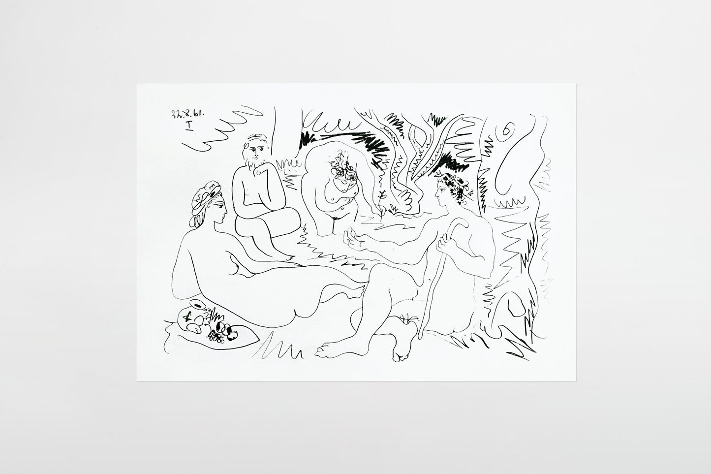 Pablo Picasso: Das Frühstück im Freien – Frankreich, 1961
