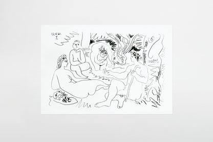 Pablo Picasso: Das Frühstück im Freien – Frankreich, 1961