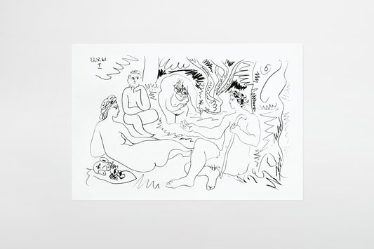 Pablo Picasso: Das Frühstück im Freien – Frankreich, 1961