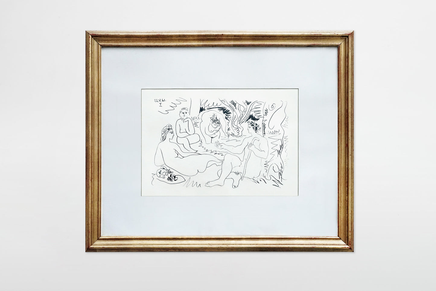 Pablo Picasso: Das Frühstück im Freien – Frankreich, 1961