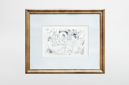 Pablo Picasso: Das Frühstück im Freien – Frankreich, 1961
