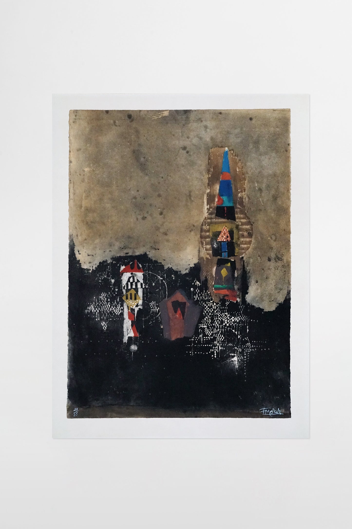 Johnny Friedlaender: Komposition III – Deutschland, 1970