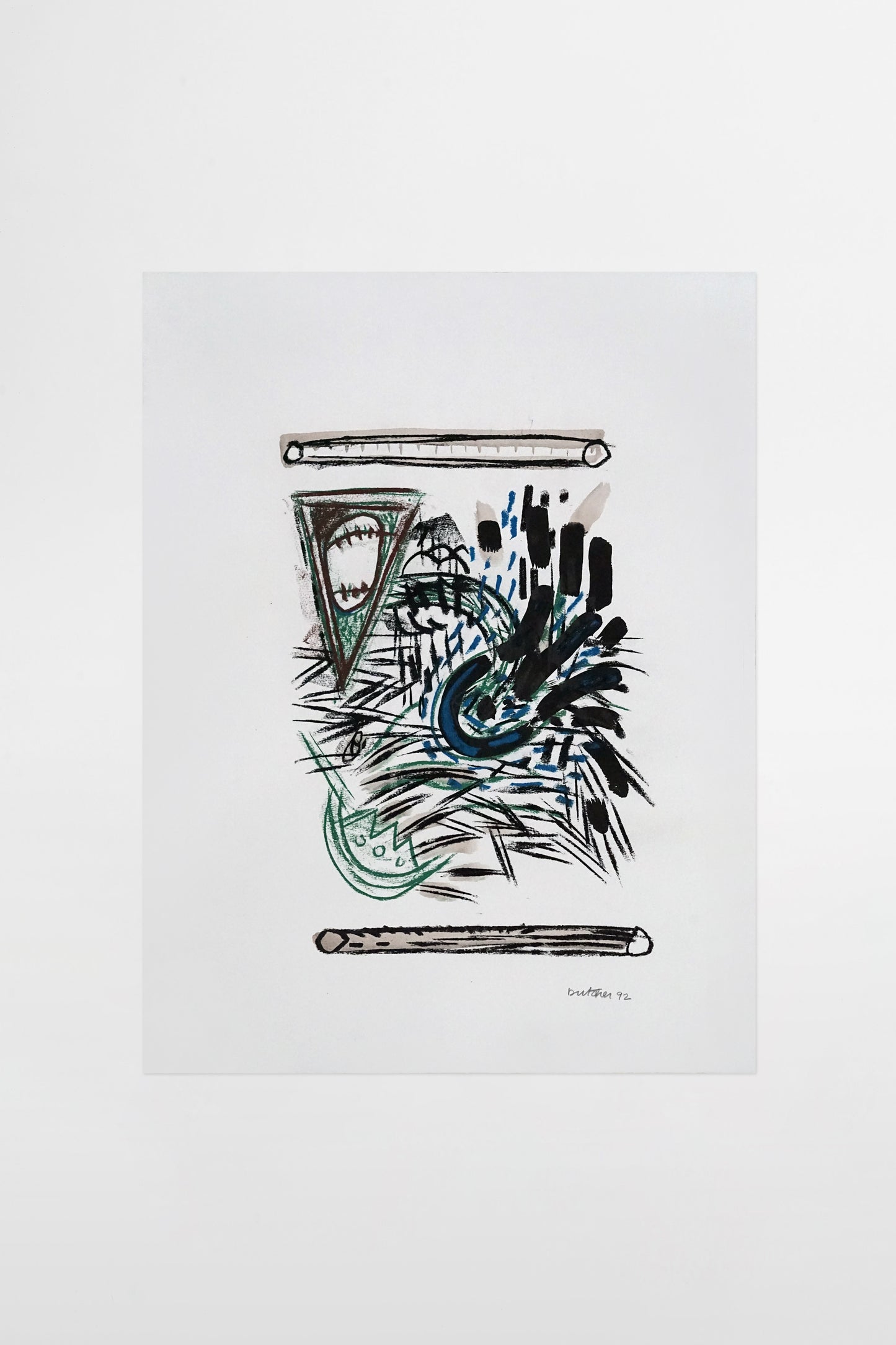 Daniel Butcher: Abstrakte Komposition – Kanada, 1992