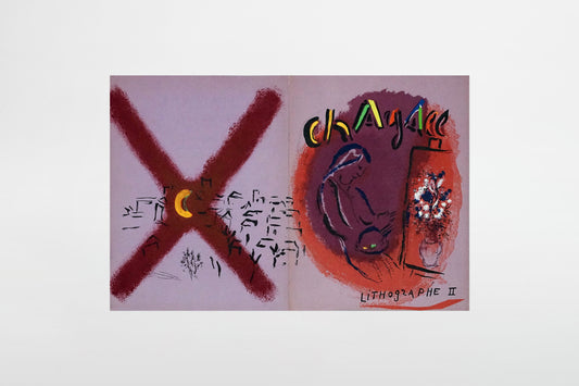 Marc Chagall: Lithographe II Cover – Frankreich, 1963