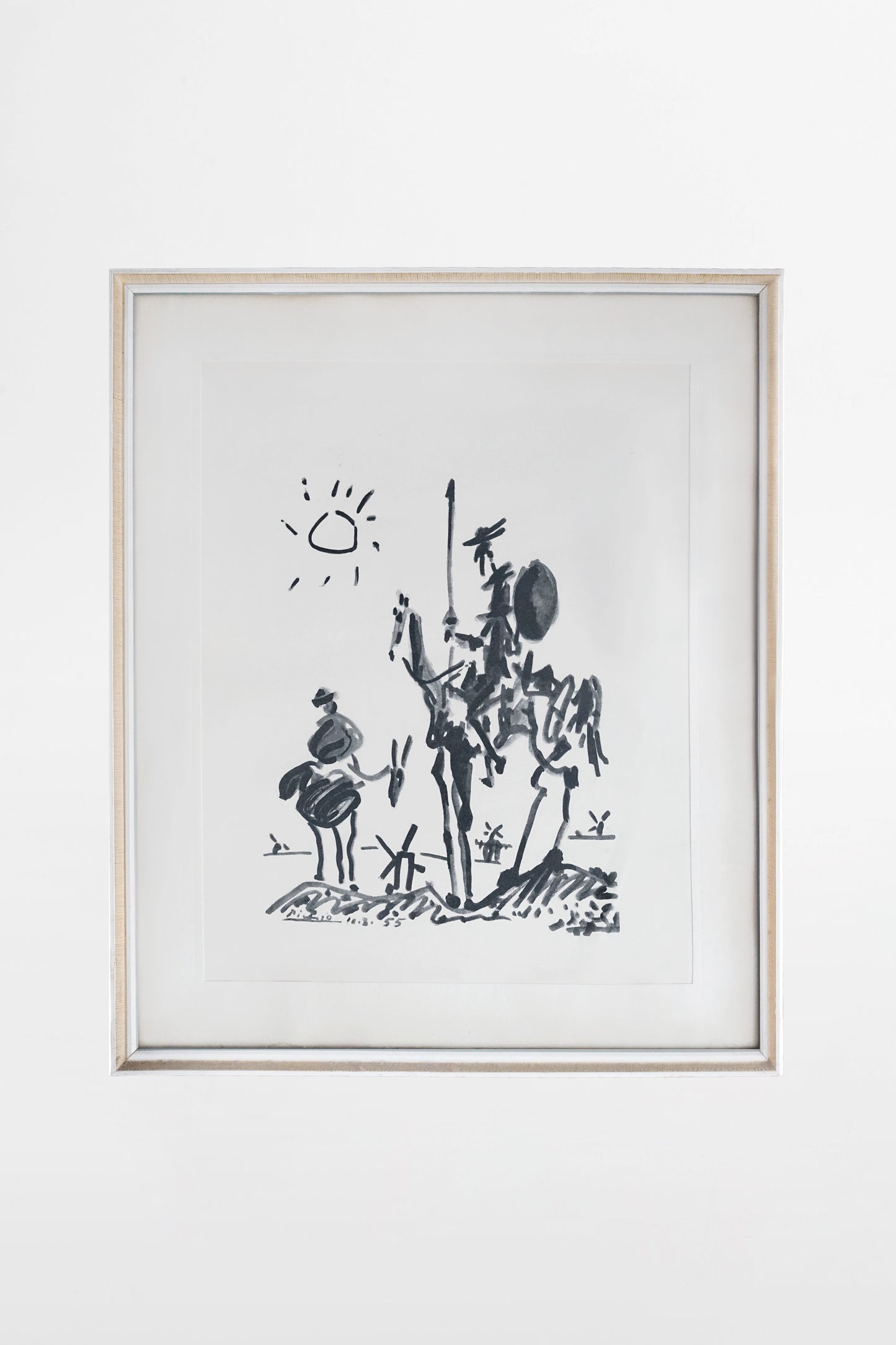Pablo Picasso: Don Quichote – France, 1955
