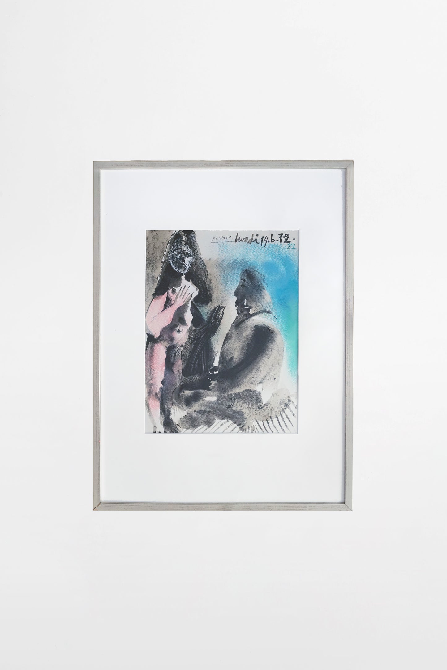 Pablo Picasso: Lundi 19.6.72 – France, 1972