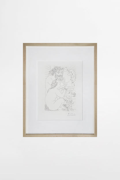 Pablo Picasso: Sculpteur, Modèle Accroupi Et Tête Sculptée – France, 1933