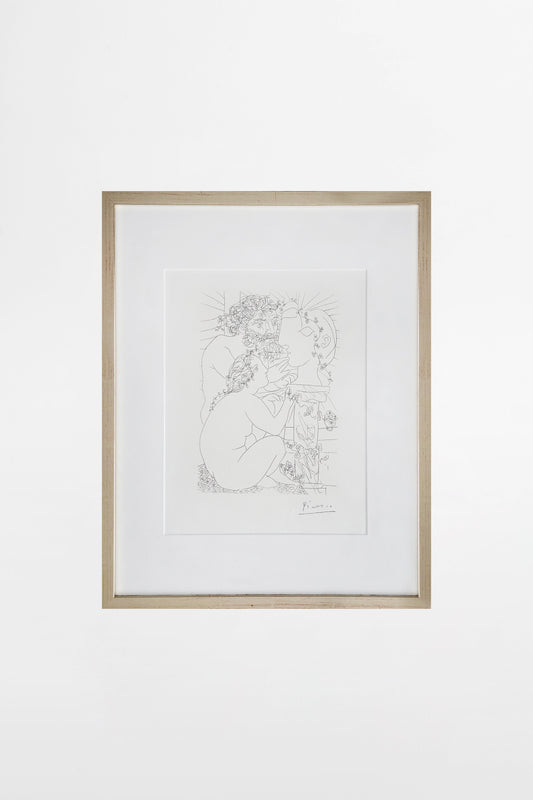 Pablo Picasso: Sculpteur, Modèle Accroupi Et Tête Sculptée – France, 1933