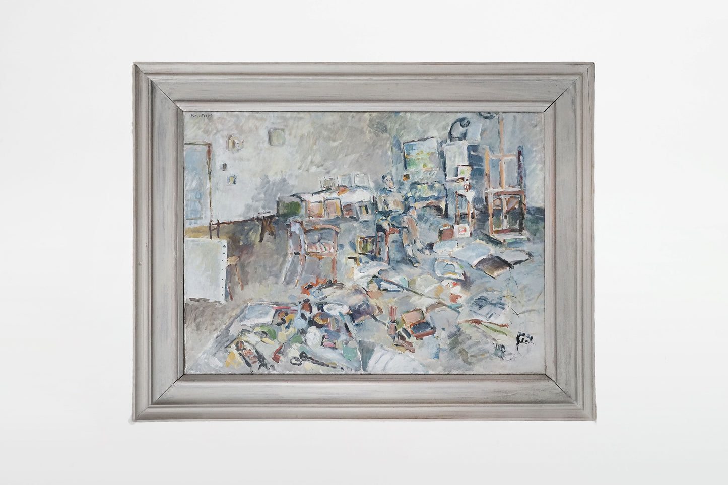 Harald Metzkes: Atelier – Germany, 1965