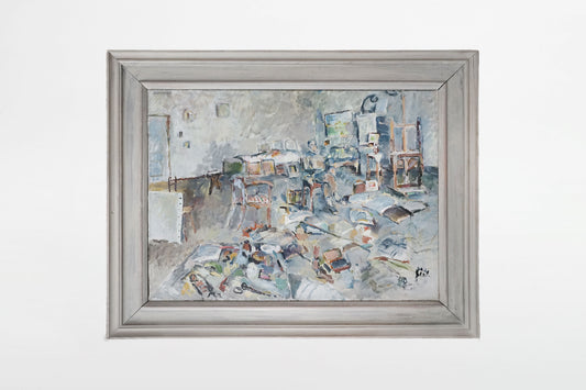 Harald Metzkes: Atelier – Germany, 1965